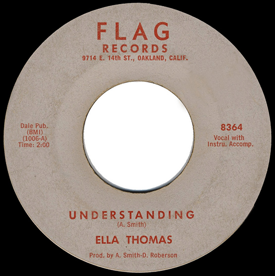 Flag Records 8364 Ella Thomas Understanding
