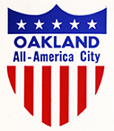 Oakland All-American City logo, circa 1950's.